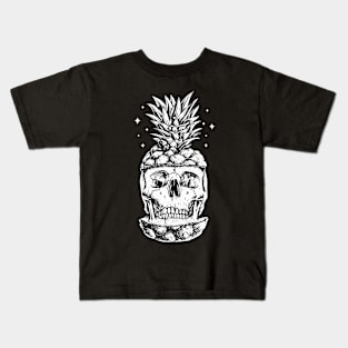 Skull Pineapple Kids T-Shirt